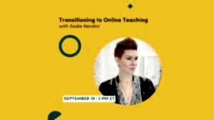 CE Workshop | Transitioning to Online Teaching