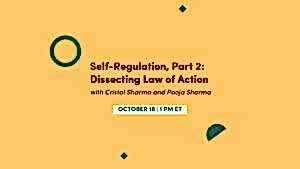 CE Workshop | Self-Regulation, Part 2: Dissecting Law of Action